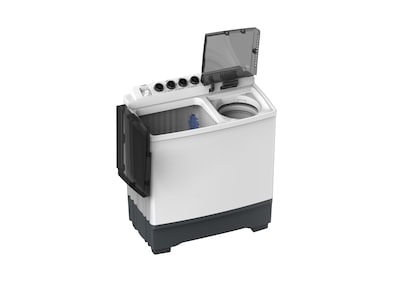 Foto 2 | Foto 2 | Lavadora Semiautomática Dos Tinas Midea 19kg Twin Force Pulsator color Blanco