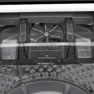 Foto 5 | Foto 5 | Lavadora Midea Automática Carga Superior 16kg Wave Impeller Blanca