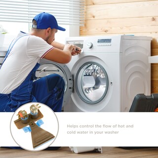 Foto 3 | Foto 3 | Conjunto De Válvulas De Entrada De Agua Ge Appliances Wh13x26534 Lavadora - Venta Internacional.