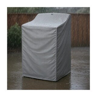 Foto 3 | Foto 3 | Cubre Lavadora O Secadora De Vinil Impermeable Quita Pon Eo Safe Importsesi-20372 Gris