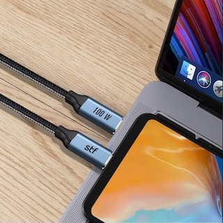 Foto 5 | Foto 5 | Cable Usb C A C 100w 4k Uhd 1.8m: Carga Ultra Rápida Y Video