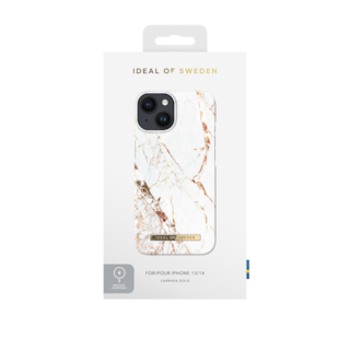 Foto 1 | Foto 1 | Fashion Case iPhone 14 -iDeal of Sweden Carrara Gold Magsafe