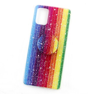 Foto 2 | Foto 2 | Kit Triche para Samsung Galaxy A51 Case Arcoíris + So + Cristal 9d