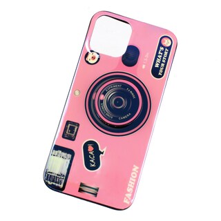 Foto 2 | Foto 2 | Kit Triche para iPhone 12 Pro Max Case Cámara Rosa + So + Cristal 9D