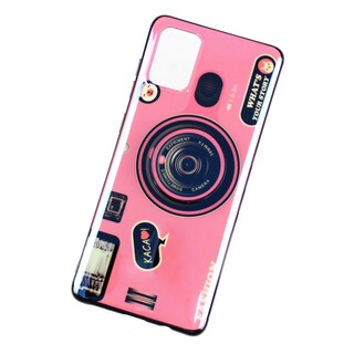 Foto 2 | Foto 2 | Kit Triche para Samsung Galaxy A51 Case Cámara color Rosa + So + Cristal 9d