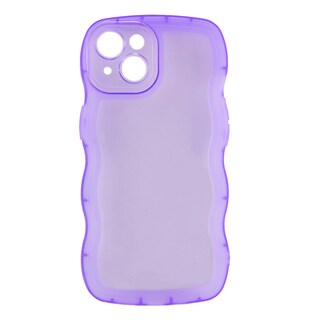 Foto 2 | Foto 2 | Kit Triche para IPhone 14 Case Curly Lila + Cristal 9d
