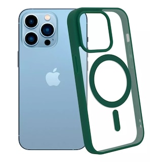 Foto 6 | Foto 6 | Funda Transparente Clear Case Color Para Iphone 16 Pro Max / Verde