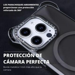 Foto 8 | Foto 8 | Funda Transparente Uso Rudo Ultra Bounce Para Iphone 14 Pro Color Negro