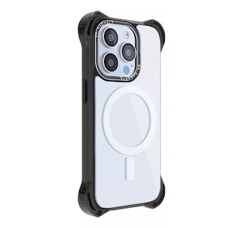 Foto 2 | Foto 2 | Funda Transparente Uso Rudo Ultra Bounce Para Iphone 15 Pro Transparente Con Negro Magsafe