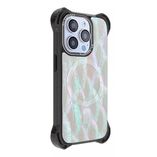 Foto 2 | Foto 2 | Funda Uso Rudo Ultra Bounce Concha Nacar Para Iphone 13 Pro Concha Color Blanca Magsafe