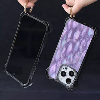 Foto 7 | Foto 7 | Funda Uso Rudo Ultra Bounce Concha Nacar Para Iphone 14 Plus/15 Plus Concha Color Morada Magsafe