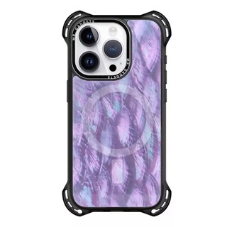 Foto 1 | Foto 1 | Funda Uso Rudo Ultra Bounce Concha Nacar Para Iphone 14 Pro Max Concha Color Morado Magsafe