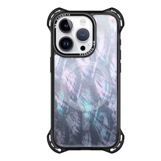 Foto 1 | Foto 1 | Funda Uso Rudo Ultra Bounce Concha Nacar Para Iphone 15 Promax Concha Color Gris Magsafe