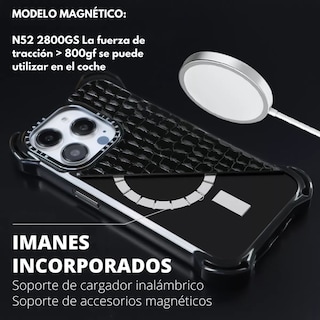 Foto 8 | Foto 8 | Funda Uso Rudo Para Iphone Magsafe Ultra Bounce Animal Print Protector Para Iphone 13 Pro / Cobra