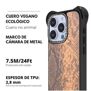 Foto 6 | Foto 6 | Funda de Uso Rudo para iPhone Mr. Gadgets Magsafe Ultra Bounce Animal Print