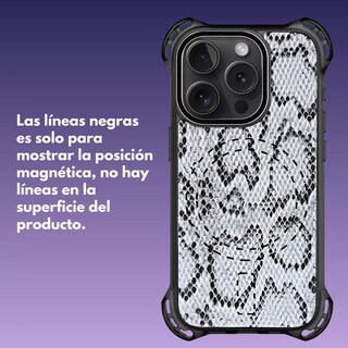 Foto 2 | Foto 2 | Funda Uso Rudo Para Iphone Magsafe Ultra Bounce Animal Print Protector Para Iphone 15 / Piton