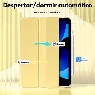 Foto 5 | Foto 5 | Funda Para Ipad Pro 13 M4 2024 Smart Cover Soporte Plegable Color Amarillo