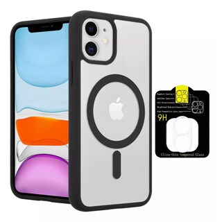 Foto 2 | Foto 2 | Kit Mica Cámara Para Iphone 16 + Funda Case Transparente Para Iphone 16 / Negro