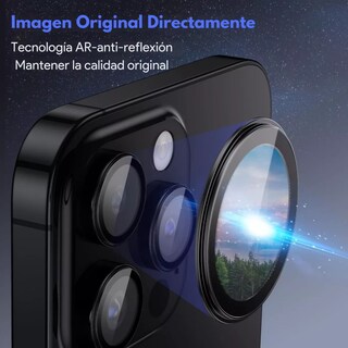 Foto 7 | Foto 7 | Kit Funda + Mica Pantalla + Aros Cámara Para Iphone Magsafe Para Iphone 14 / Azul