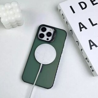 Foto 5 | Foto 5 | Funda Case Tornasol Soporte Premium Para Iphone 16 Magsafe Para Iphone 16 Pro / Titanio Negro