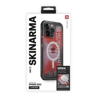 Foto 5 | Foto 5 | Funda para Iphone 14 Pro Max Skinarma Rojo Shorai Mag-charge