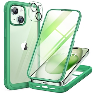 Foto 1 | Foto 1 | Funda Miracase Glass Series Para Iphone 15 Plus De 6.7 Pulgadas, Color Verde - Venta Internacional.