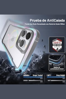 Foto 5 | Foto 5 | Funda Aluminio Raptic Shield Maganetico Para Iphone 16 Pro Max Quartz