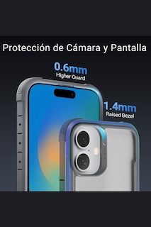 Foto 5 | Foto 5 | Funda Aluminio Raptic Shield Uso Rudo Para Iphone 16 Pro Iridicente