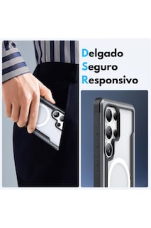 Foto 5 | Foto 5 | Funda Aluminio Raptic Shield Uso Rudo Magnetico Para Samsung S25 Ultra Negro