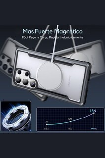 Foto 7 | Foto 7 | Funda Aluminio Raptic Shield Uso Rudo Magnetico Para Samsung S25 Ultra Negro