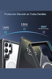 Foto 8 | Foto 8 | Funda Aluminio Raptic Shield Uso Rudo Magnetico Para Samsung S25 Ultra Negro