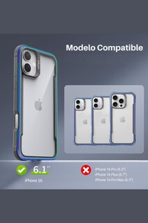 Foto 2 | Foto 2 | Funda Aluminio Raptic Shield Uso Rudo Para Iphone 16 Iridicente