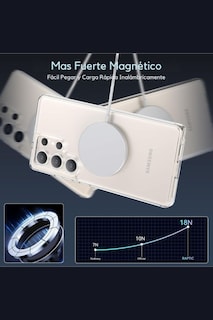 Foto 7 | Foto 7 | Funda Aluminio Raptic Crystal Uso Rudo Magnetico Para Samsung S25 Ultra Transparente