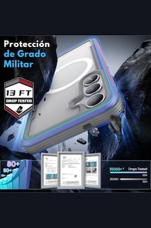 Foto 2 | Foto 2 | Funda Aluminio Raptic Shield Uso Rudo Magnetico Para Samsung S25 Iridicente