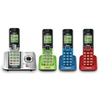 Foto 1 | Foto 1 | Venta Internacional - Teléfono Inalámbrico VTech CS6529-4b Dect 6.0 4 Auriculares Azul/Verde