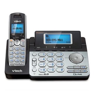 Foto 2 | Foto 2 | Teléfono inalámbrico VTech DS6151 DECT6.0 de 2 líneas con 1 auricular DS6101