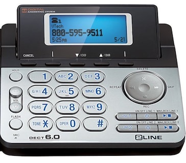 Foto 3 | Foto 3 | Teléfono inalámbrico VTech DS6151 DECT6.0 de 2 líneas con 1 auricular DS6101