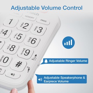 Foto 6 | Foto 6 | Teléfono Con Cable Vtech Sn1107 Con Botones Grandes Y Altavoz - Venta Internacional.