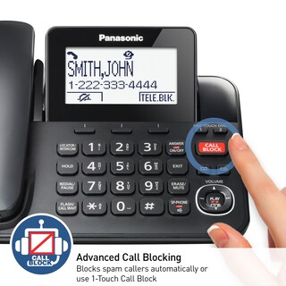 Foto 3 | Foto 3 | Teléfono Panasonic Kx-tgf850b con Bloqueo de Llamadas - Venta Internacional