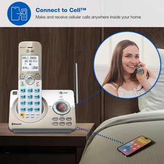 Foto 3 | Foto 3 | Teléfono Inalámbrico At&t Dl72119 Dect 6.0 Con Conexión Bluetooth - Venta Internacional.