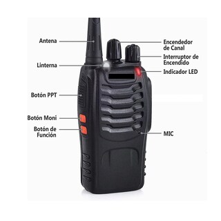 Foto 2 | Foto 2 | 2 Radios con Manos Libres Eo Safe Imports Esi-3813 color Negro