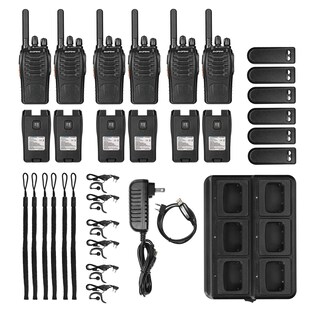 Foto 7 | Foto 7 | Walkie Talkies Baofeng Bf-88st De Largo Alcance (paquete De 6) Negros - Venta Internacional.