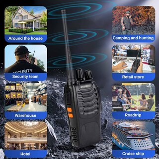 Foto 5 | Foto 5 | Walkie Talkies Baofeng 888s Recargables De Largo Alcance (paquete De 6) - Venta Internacional.