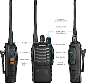 Foto 3 | Foto 3 | Walkie Talkies Baofeng Bf-888s Radios Bidireccionales De Largo Alcance Paquete De 10 - Venta Internacional.