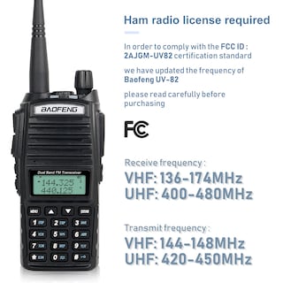Foto 6 | Foto 6 | Radio Bidireccional Baofeng Uv-82 Ham Radio 144-148/420-450 Mhz (paquete De 5) - Venta Internacional.