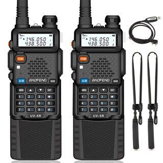 Foto 1 | Foto 1 | Radio Bidireccional Baofeng Uv-5r Plus 8w Vhf/uhf Para Adultos Paquete De 2 - Venta Internacional.
