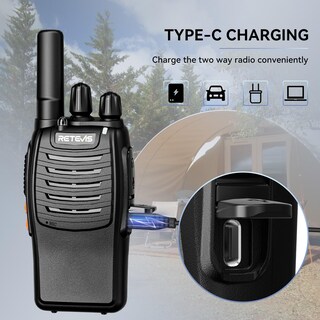 Foto 2 | Foto 2 | Walkie Talkies Retevis H-777 Recargables De 16 Canales (paquete De 4) - Venta Internacional.