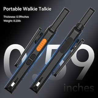 Foto 2 | Foto 2 | Walkie Talkie Retevis B3b Con Micrófono Y Cargador De 6 Vías, Paquete De 6 - Venta Internacional.