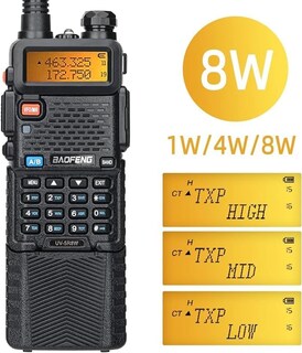 Foto 2 | Foto 2 | Ham Radio Baofeng Uv-5r De Largo Alcance, 8 W, 3800 Mah, Paquete De 2 Unidades Con Acc - Venta Internacional.