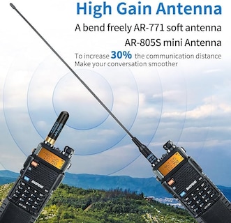 Foto 4 | Foto 4 | Ham Radio Baofeng Uv-5r De Largo Alcance, 8 W, 3800 Mah, Paquete De 2 Unidades Con Acc - Venta Internacional.